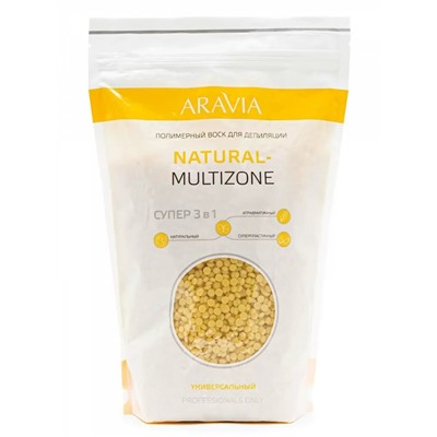 Aravia Professional Полимерный воск для депиляции Naturel-multizone, 1000 г