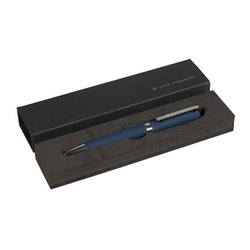 Ручка автоматическая шариковая 1.0мм в футляре "MILANO" синяя (корпус синий, футляр черный) 20-0226/09 Bruno Visconti