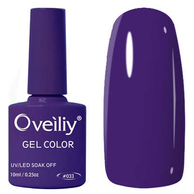 Oveiliy, Gel Color #033, 10ml
