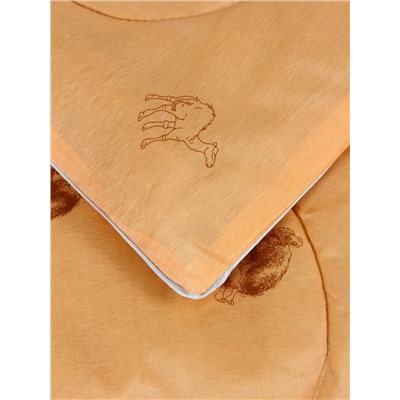 Одеяло миниевро (200х217) Medium Soft Стандарт Camel Wool (верблюжья шерсть) арт. 221 (300 гр/м)