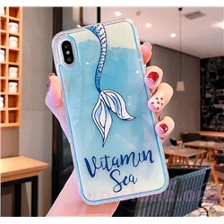 Светящийся чехол для iPhone «Vitamin Sea»