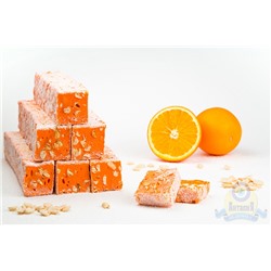 Брусковый лукум «Гарем» апельсиновый с арахисом