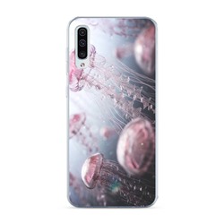 Силиконовый чехол Медузы на Samsung Galaxy A50