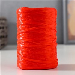 Пряжа "Для вязания мочалок" 100% полипропилен 400м/100±10 гр (красный)
