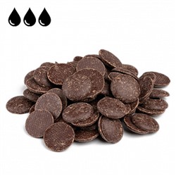 Тёмный шоколад "Gourmand Dark Buttons" 54% Master Martini, коробка 10 кг