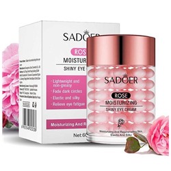 Увлажняющий крем для кожи вокруг глаз с розой Sadoer Rose Moisturizing Shiny Eye Cream 60гр