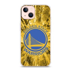 Силиконовый чехол Golden State Warriors 3 на iPhone 13