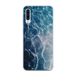 Силиконовый чехол Водная гладь на Samsung Galaxy A50