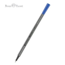 Ручка капиллярная (ФАЙНЛАЙНЕР) "BASIC" синяя 0.4мм 36-0008 Bruno Visconti