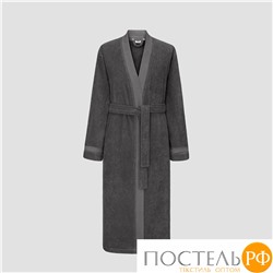 Togas МИЭЛЬ махровый халат М т-сер,1пр.,400 гр/м2,100%чесаный хл.