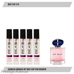 Парфюмерный набор Beas Giorgio Armani My Way Edp Women 5x5мл (W 578)