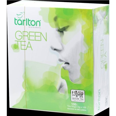 TARLTON. Green Tea карт.пачка, 100 пак.