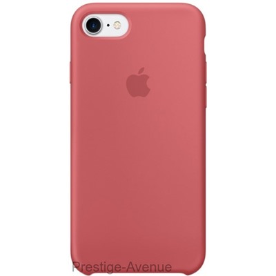 Силиконовый чехол для iPhone 7/8  -Розовая камелия (Camellia Red)