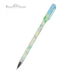 Ручка шариковая 0.5 мм "HappyWrite. Sweet Animals. Коалы-очаровашки" синяя 20-0215/40 Bruno Visconti