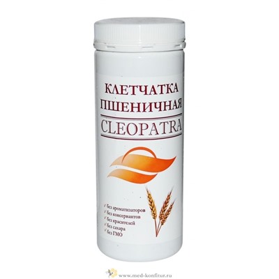 Клетчатка пшеничная Злаки Сибири Kleopatra 130 гр