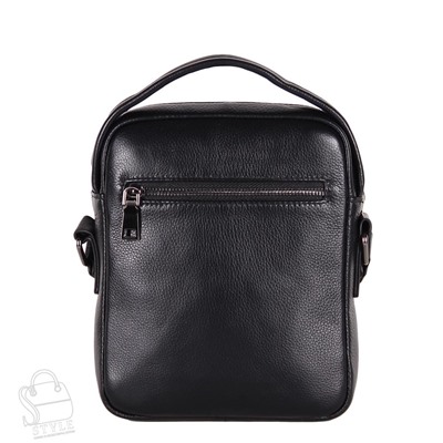 Рюкзак мужской кожаный 22-2145-2H black Heanbag в Новосибирске