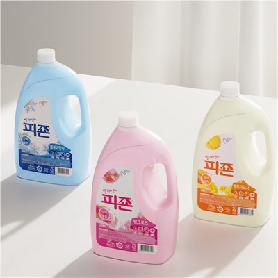 PIGEON Кондиционер для белья с ароматом мимозы / Corporation Regular Fabric Softener Yellow Mimosa, 3500 мл