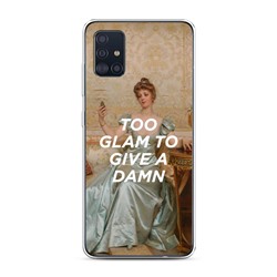 Силиконовый чехол Too glam на Samsung Galaxy A51