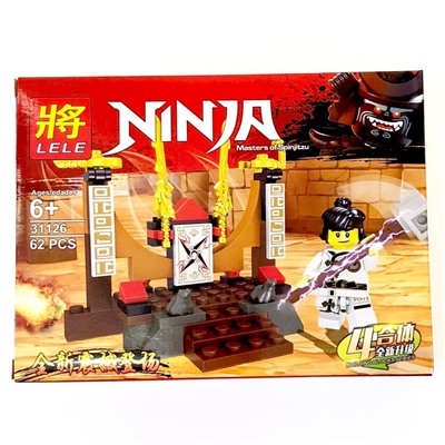 31126 Конструктор NINJA 62PCS