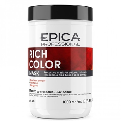 Маска для окрашенных волос Rich Color Epica 1000 мл