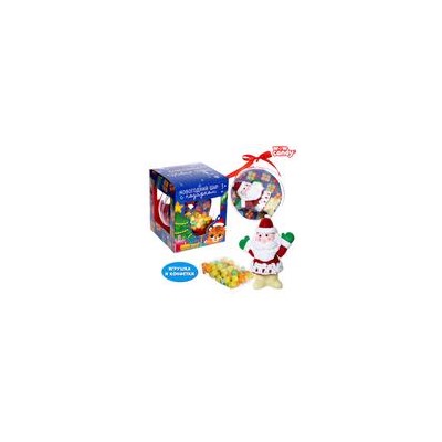 Новогодний шар «Дед Мороз», игрушка с конфетами 6255222