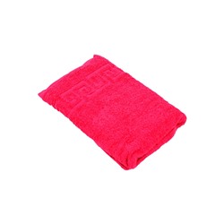 Махровое полотенце 50x90 ярко-розовое пл.430