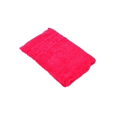 Махровое полотенце 50x90 ярко-розовое пл.430