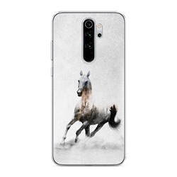 Силиконовый чехол Лошадь лес на Xiaomi Redmi Note 8 Pro