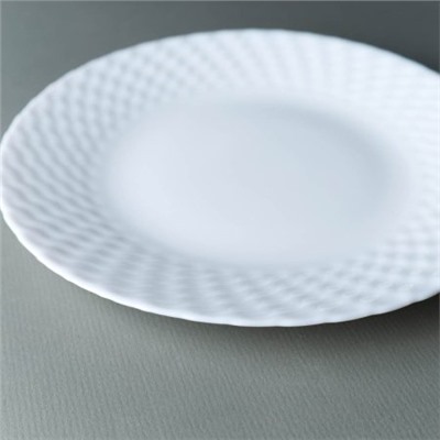 Набор тарелок 6 штук 190 мм белая фактурная / WVP75Q (WHITE) /уп 12/