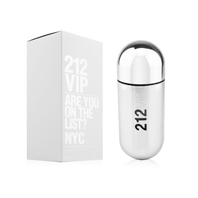 Carolina Herrera 212 VIP Silver, Edp, 80 ml