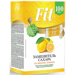 Заменитель сахара Fit Parad № 26 лимон 100 саше по 0,5 гр