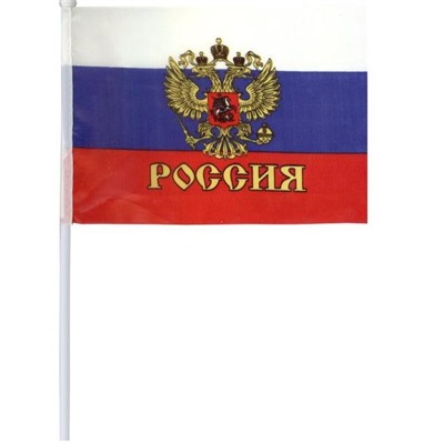 Флаг РОССИЯ, 60х90 см