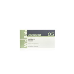 Веллаб Элемент Куркумин/ Welllab Element Curcumin, 30 капсул
