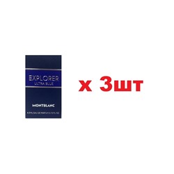 Туалетная вода MontBlanc Explorer Ultra Blue 4.5мл муж edp тестер 3шт