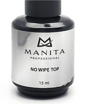 Manita Professional Топ для гель-лака без липкого слоя / No Wipe, 15 мл