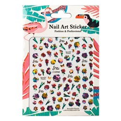 Nail Art Sticker, 2D стикер Z-D3965 (металлик)