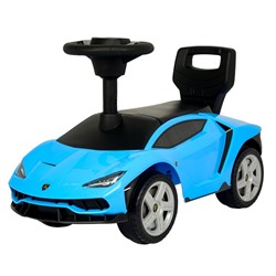 Толокар Lamborghini Centenario, колеса из PVC, цвет синий 6828572