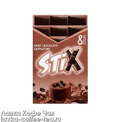 шоколад "Stix" тёмный с начинкой со вкусом капучино 152 г. Crafers (Краферс)