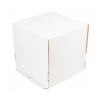Коробка для торта 28*28*30 см, без окна (самолет)