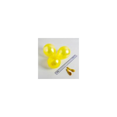 Шар латексный 5", перламутровый, водные бомбочки, набор 100 шт., цвет жёлтый 5106296