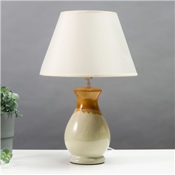 Настольная лампа 16800/1WT E14 40Вт бело-желтый 25x25x37 см