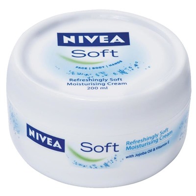 Nivea creme soft 200мл мяг.банка