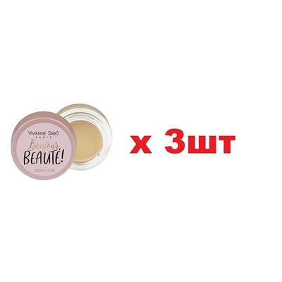 VS Bonjour beaute консилер тон 01 3шт