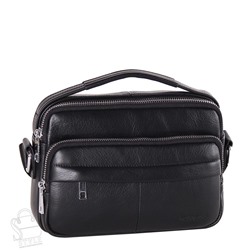 Сумка мужская кожаная 2071BSH black Heanbag