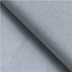 Бумага упаковочная тишью, пыльно-серый, 50 х 66 см