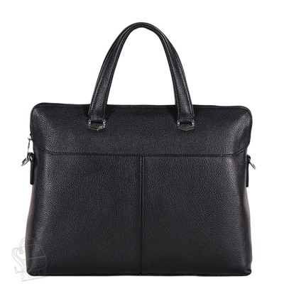 Портфель мужской кожаный 9158-1G black S-Style