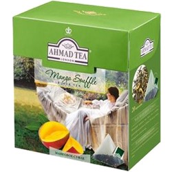 AHMAD TEA. Desserts Collection. Mango Souffle карт.пачка, 20 пирамидки