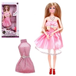 Кукла-модель шарнирная «Лиза» в платье, с аксессуарами, МИКС 5099607