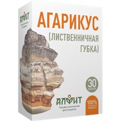 Агарикус (похудение, очистка организма, противоопухолевое), 30 капсул пл 500 мг, Алфит