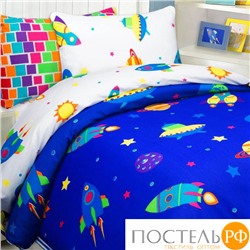 535192/14 Одеяло 140*205 Mona Liza Kids 'Космос' 200 гр. зима